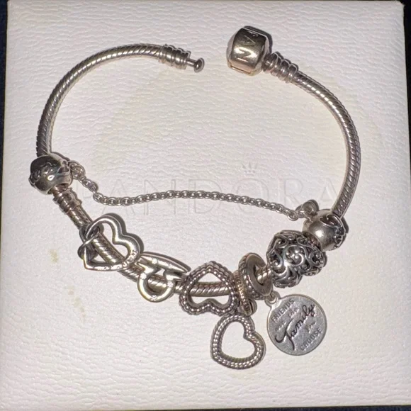 Pandora Silver Charm Bracelet - Picture 3 of 3